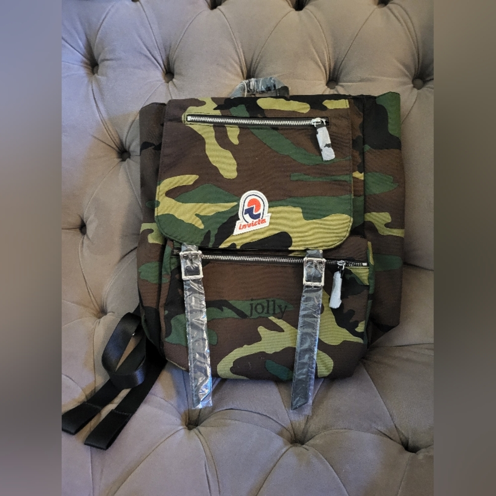 Invicta Camouflage Backpack